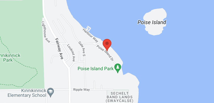 map of 6154 POISE ISLAND DRIVE